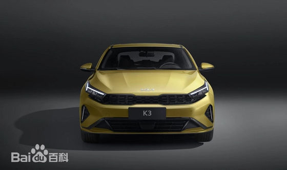K3 Kia Subcompact Car 4-дверный седан с высоким разрешением сенсорного экрана