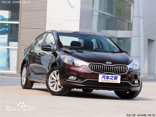 K3 Kia Subcompact Car 4-дверный седан с высоким разрешением сенсорного экрана