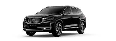Новейший Geely Manjaro 2025 SUV Автомобиль Черный цвет С 2.0L 4-цилиндровым двигателем