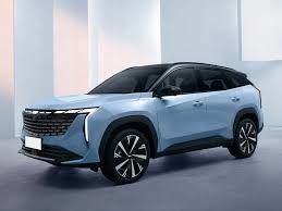 Синий цвет Geely Atlas Boue Mini SUV бензиновый городской автомобиль высокая скорость